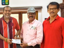 भाजपा प्रदेशाध्यक्ष रविंद्र चव्हाण यांच्याकडून सामाजिक बांधिलकीला एक लाखाची देणगी